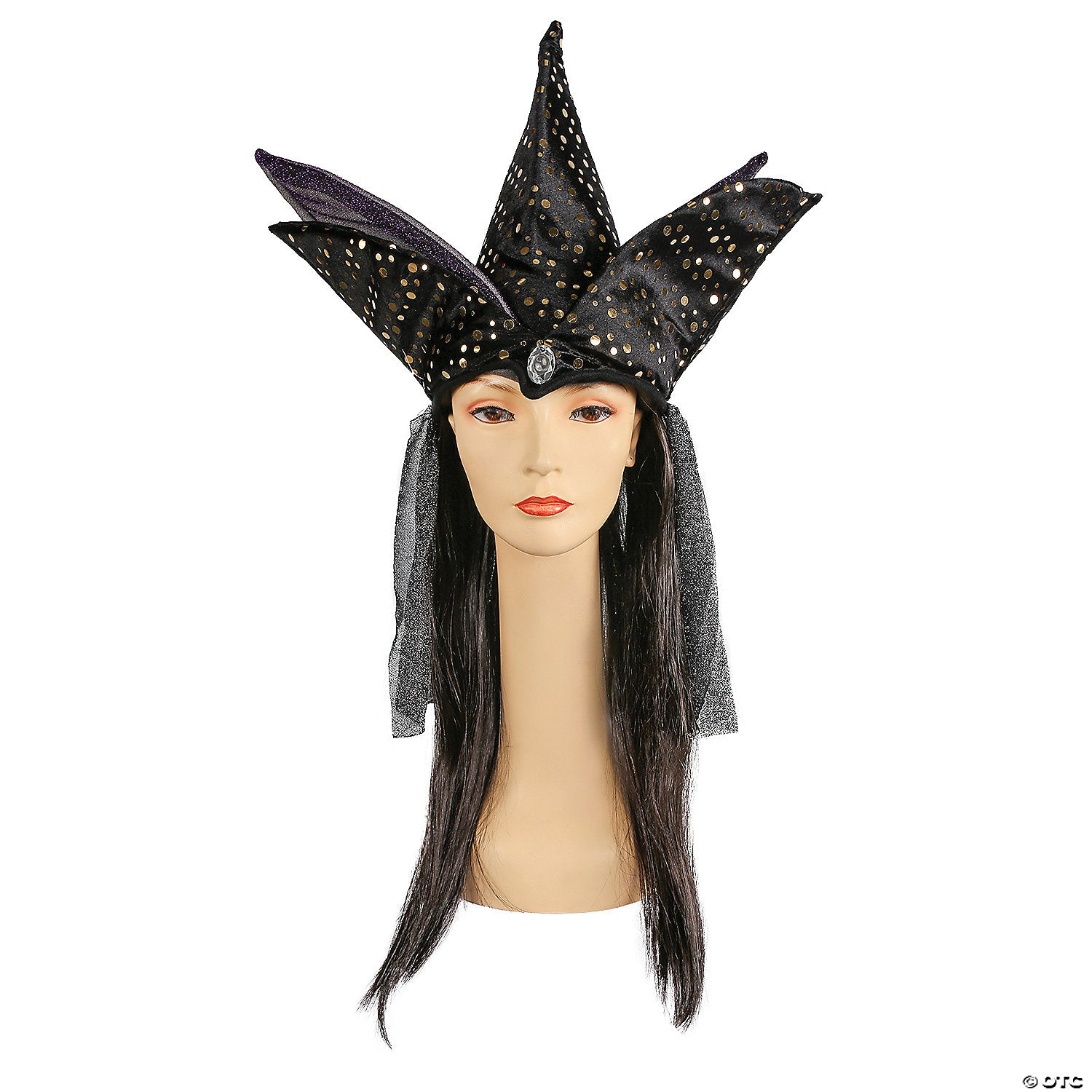 witch deluxe headdress~lw395bk