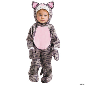 baby grey stripe kitten costume   6 12 months~fw117041s