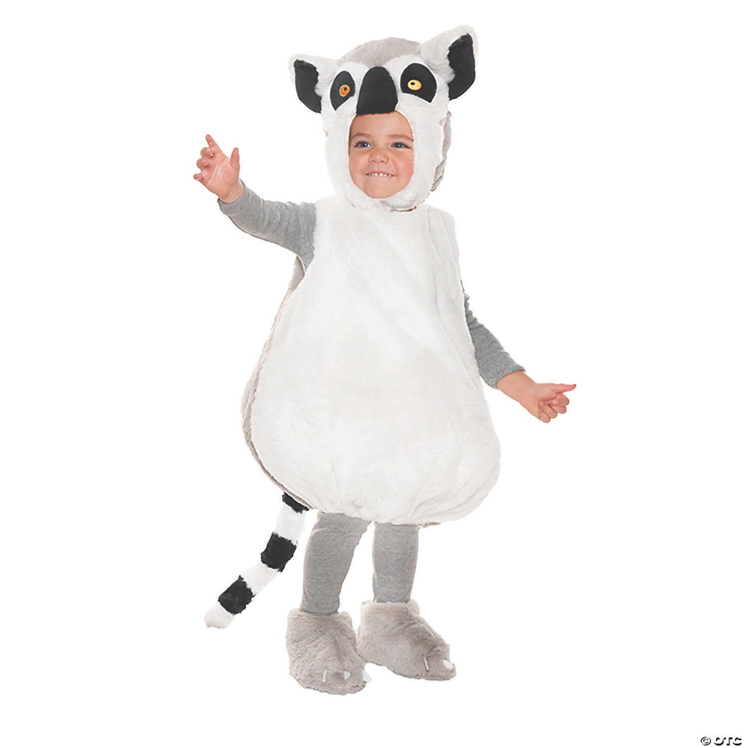 toddler ring tail lemur costume   large~ur27654lg