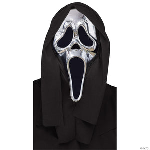 adults chrome scream ghostface mask~fw93515