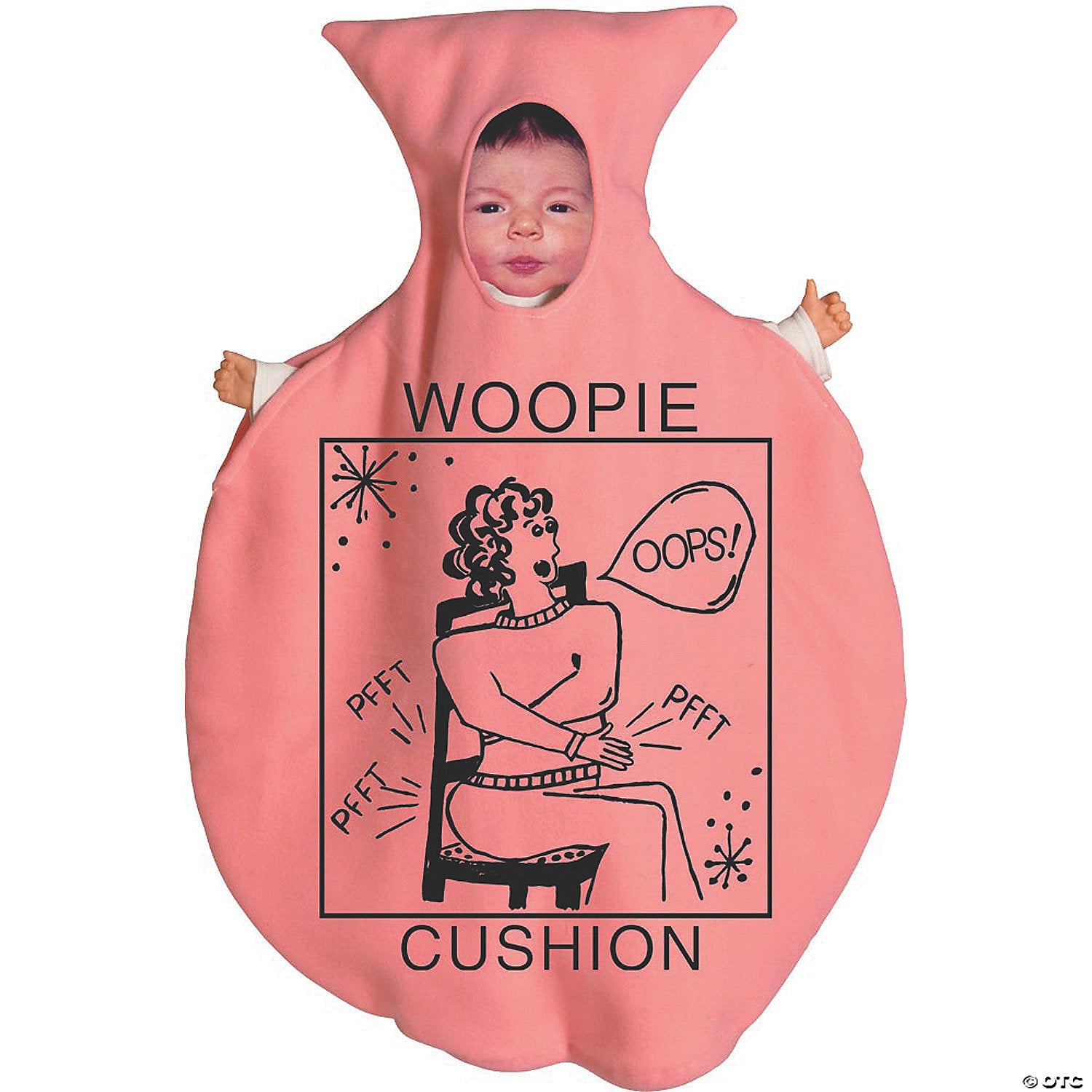 baby whoopie cushion bunting costume~gc9028