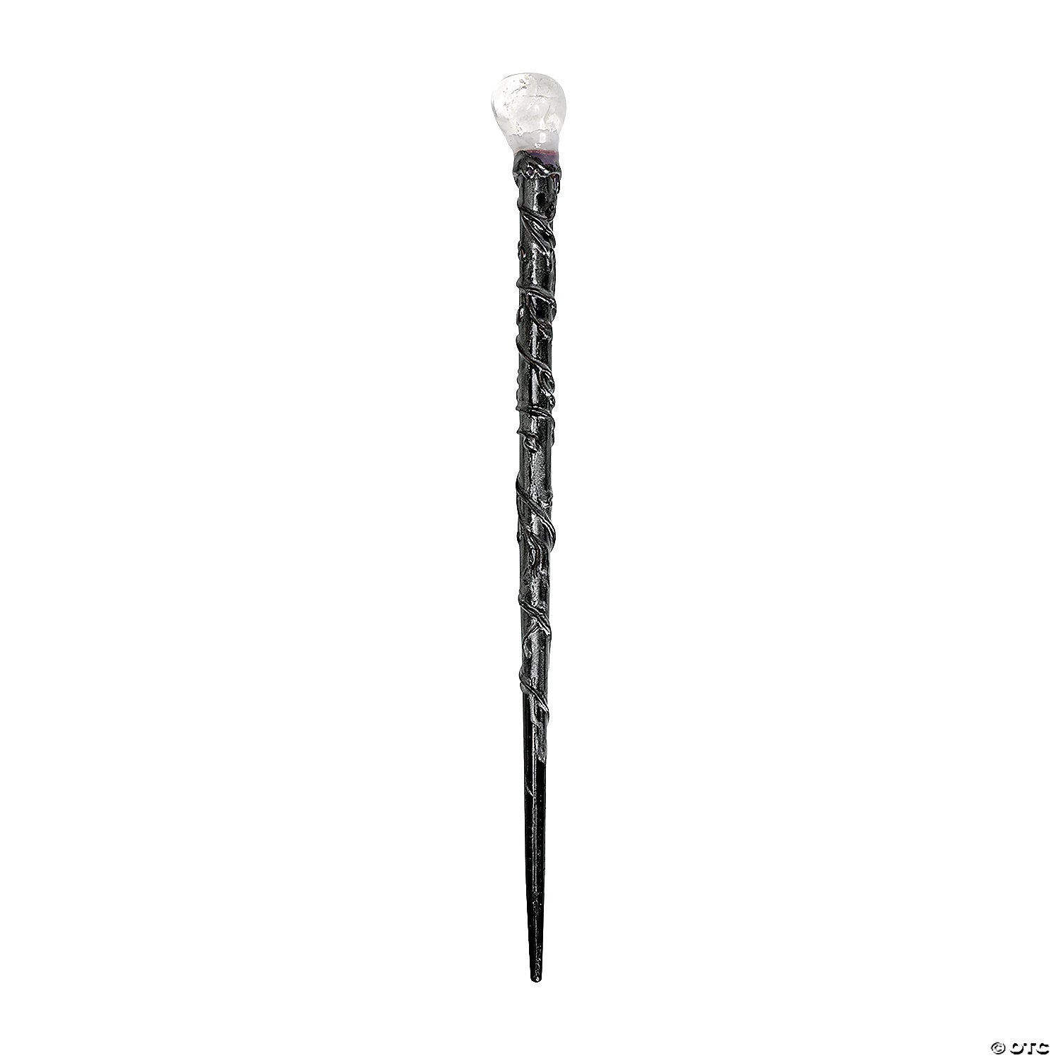 clear crystal wand costume accessory~fw96923c