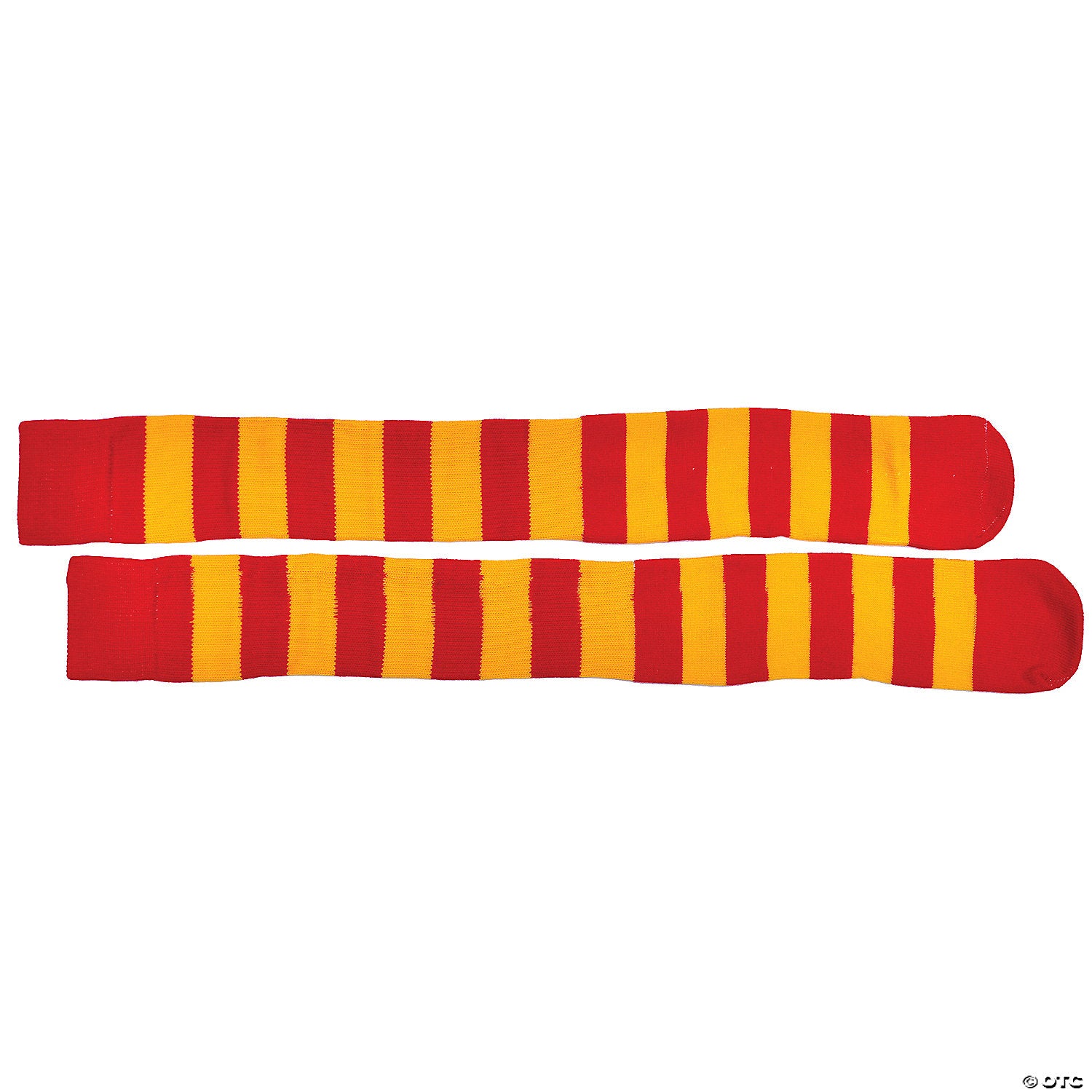 Clown Knee Socks Red & Yellow