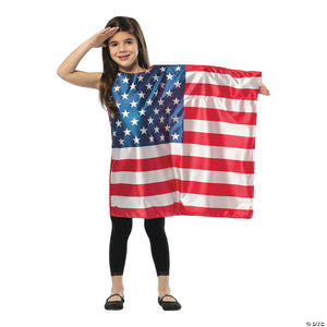 girl s american flag dress costume   medium~gc1942710