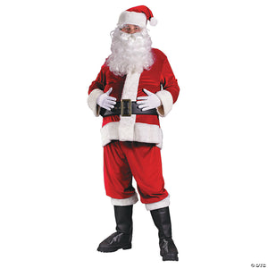 men s rich velvet santa suit costume   large~fw7501