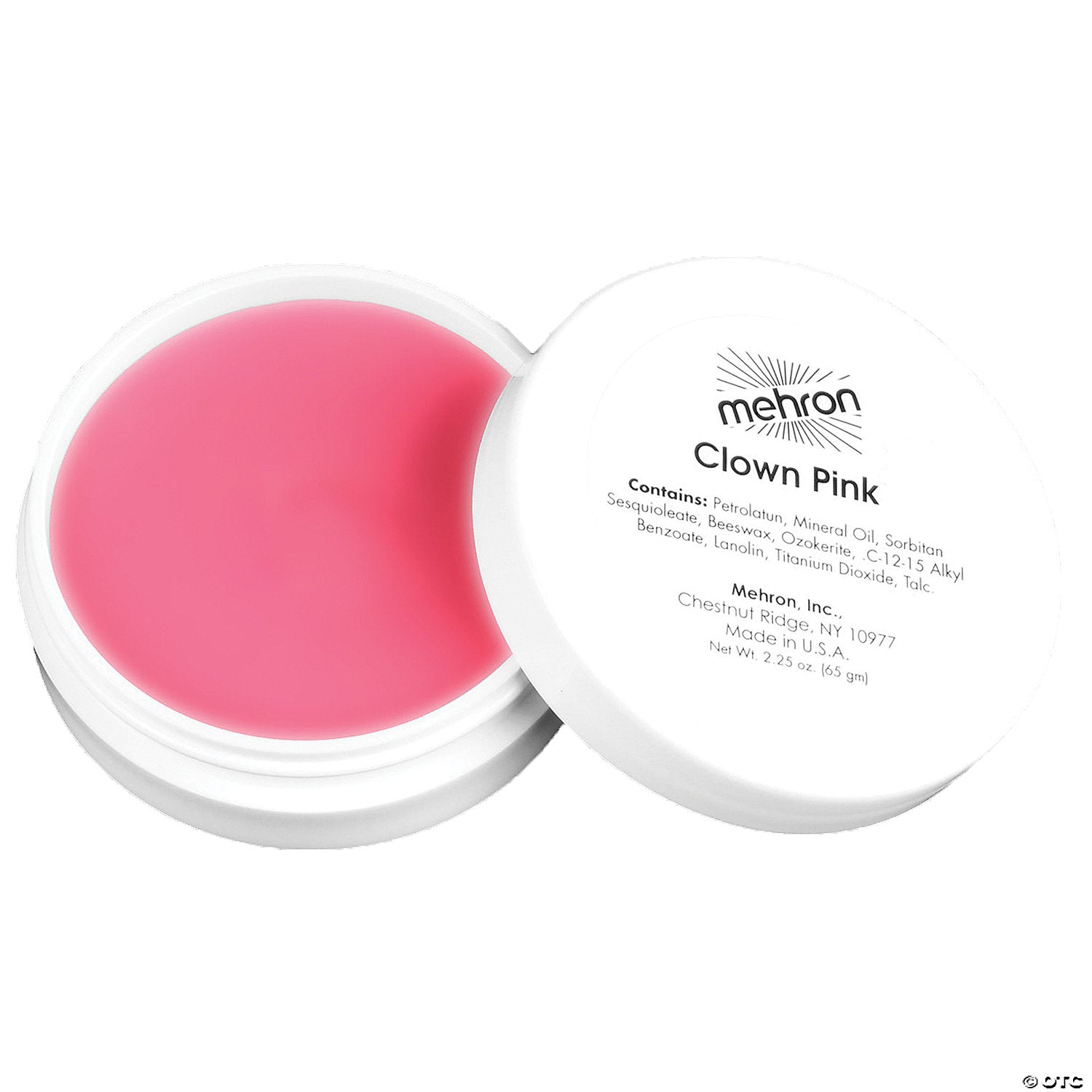 mehron clown pink makeup 2 oz~dd437