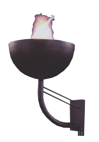 Flame Wall Mounted Bowl