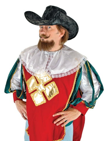 Hat Musketeer Black Costume