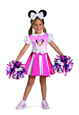 Toddler Girl’s Minnie Mouse™ Cheerleader Costume - 2T