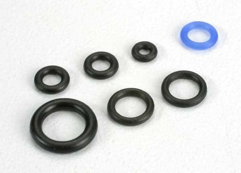 O-ring set: for carb base/ air filter adapter/high-speed needle (2)/ low-speed spray bar (2)