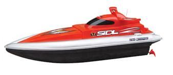 Pool Racer Remote Control (RC) Twin Motor Racing Boat Measures 1 Foot