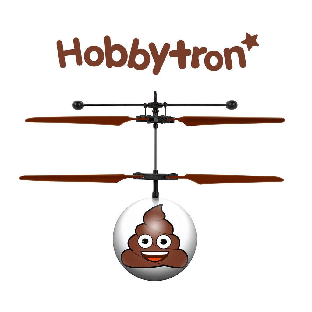 Poop Emoji Heli Ball