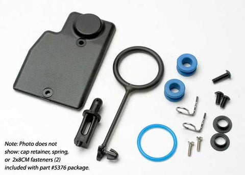 Rebuild kit, fuel tank (includes: mounting post, grommets (2), tank guard, mounting clips (2), cap o-ring, cap o-ring retainer, cap pull ring, spring, hardware)