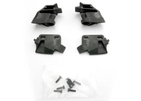 Retainer, battery hold-down, front (2)/ rear (2)/ CCS 3x12 (4)