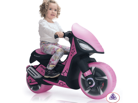 Pink Ride On Electric Motorized Scooter For Girls