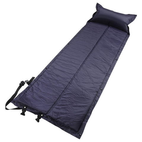 Self Inflating Foldable Air Mattress Pillow Outing Hiking