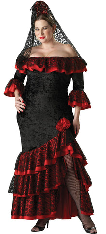 Women's Senorita Plus Size Costume - 3X