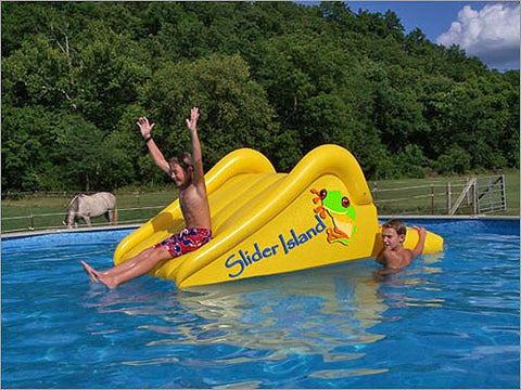 Slider Island Pool Slide