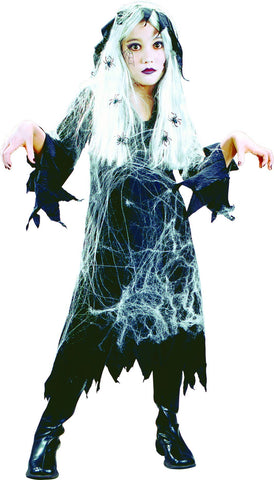 Spiderweb Gauze Ghost Ch Lg Costume