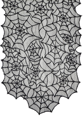 Spiderweb Lace Table Runner Costume