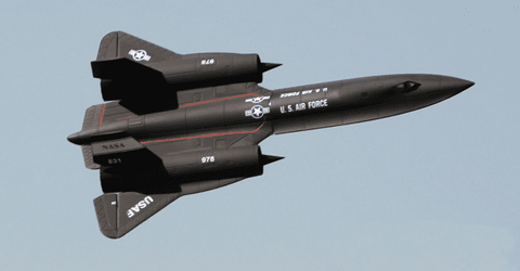 SR-71 Blackbird Remote Control Jet Fighter Airplane *HOT*