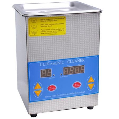 Stainless Steel Heated Ultrasonic Cleaning Machine 2L