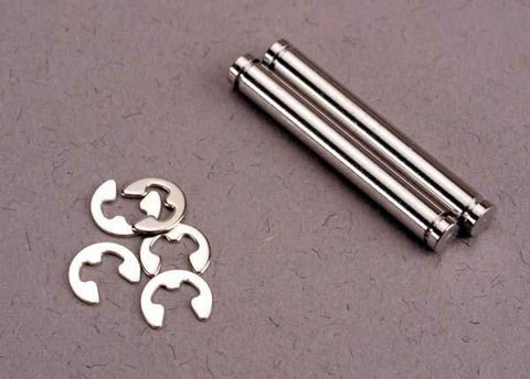 Suspension pins, 23mm hard chrome (2)/ E-clips (4)