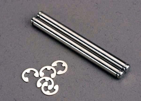 Suspension pins, 39mm hard chrome (2)/ E-clips (4)