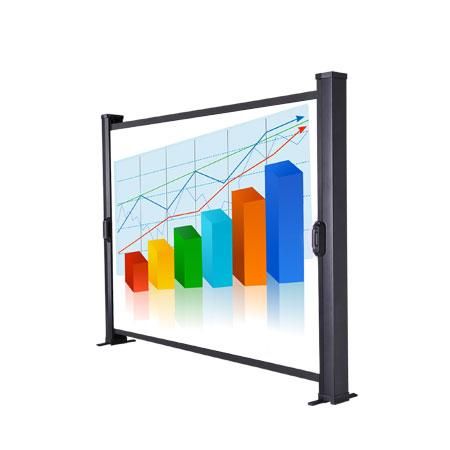 Tabletop Micro Portable Presenter Projector Screen 30