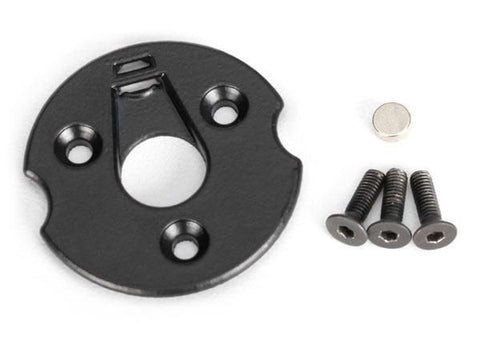 Telemetry trigger magnet holders, spur gear/ magnet, 5x2mm (1)/ 3x8mm CCS (3)/ 3x10mm CCS (3)