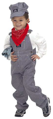 Boy's Train Engineer Costume - Medium