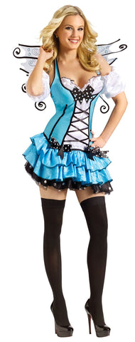 Women’s Turquoise Fairy Costume - Small/Medium