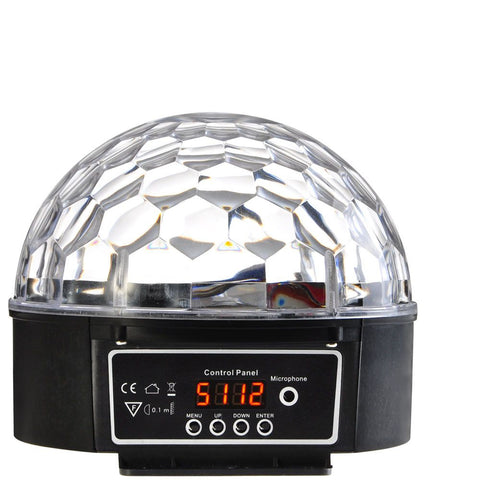 Voice Activated Disco DJ Stage DMX KTV Light Crystal Magic Ball