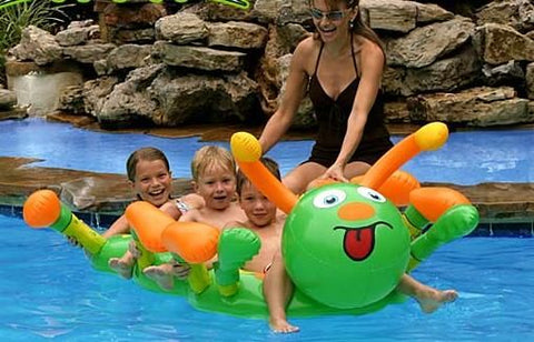 Waterpillar Caterpillar 3 Person Pool Toy For Kids