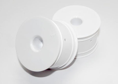 Wheels, dished 2.2'' (white) (2)