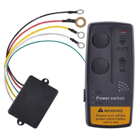 Wireless 12v Electric Winch Remote Control System