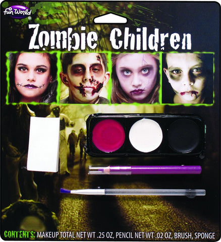 Zombie Kids Make Up Kit Costume