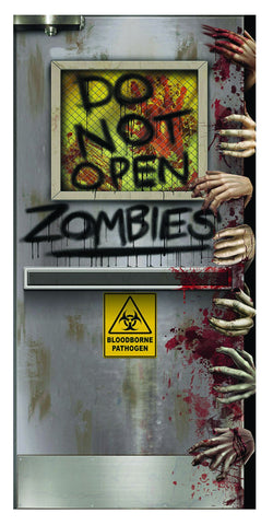 Zombies Lab Door Cover Costume